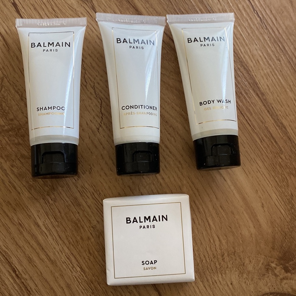 NEW luxury Balmain Paris Hair and Body Care Collection Bundle